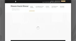 Desktop Screenshot of masonguesthouse.com