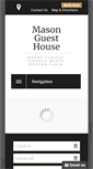 Mobile Screenshot of masonguesthouse.com